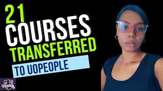 Courses UoPeople Accepted from Sophia & Saylor Academy | Detailed Explanation