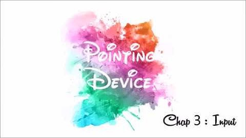 Pointing Devices