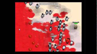 Boxhead Gameplay w/commentary Part 2! Zombie Killing game with a bad ending!