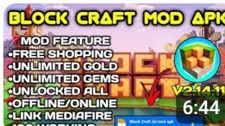 Block Craft 3D Mod Apk v2.11.14 Versi terbaru || Unlimited Coin - Free Shopping screenshot 5