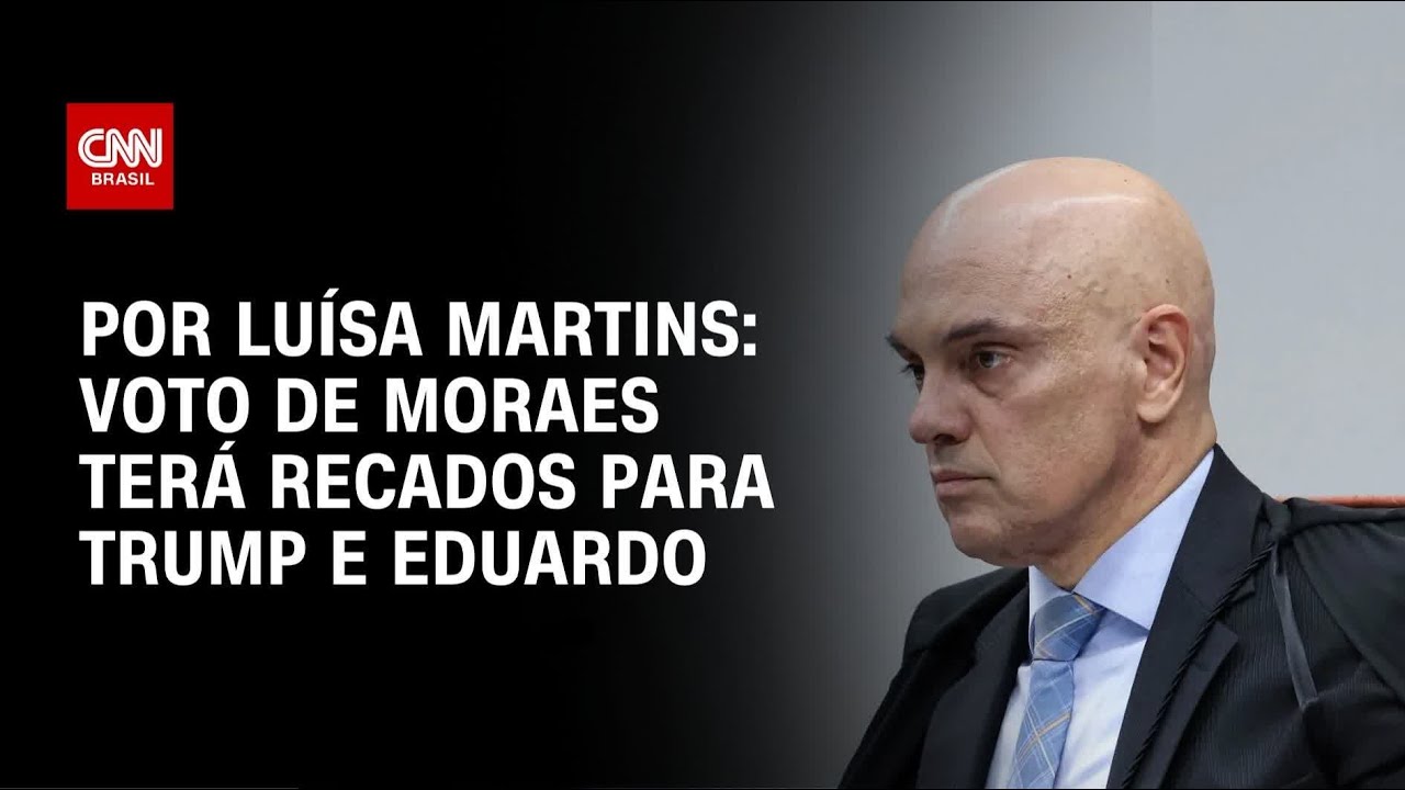 Voto de Moraes terá recados para Trump e Eduardo | CNN NOVO DIA