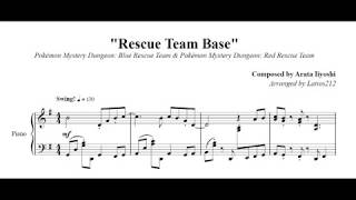 PMD Rescue Team - Rescue Team Base (Piano Sheet Music)