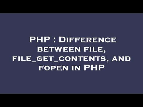PHP : Difference