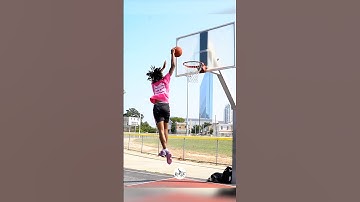 Dit heb ik NOOIT gezien in een 1v1! 🤯🔥#dunk #1v1 #shorts