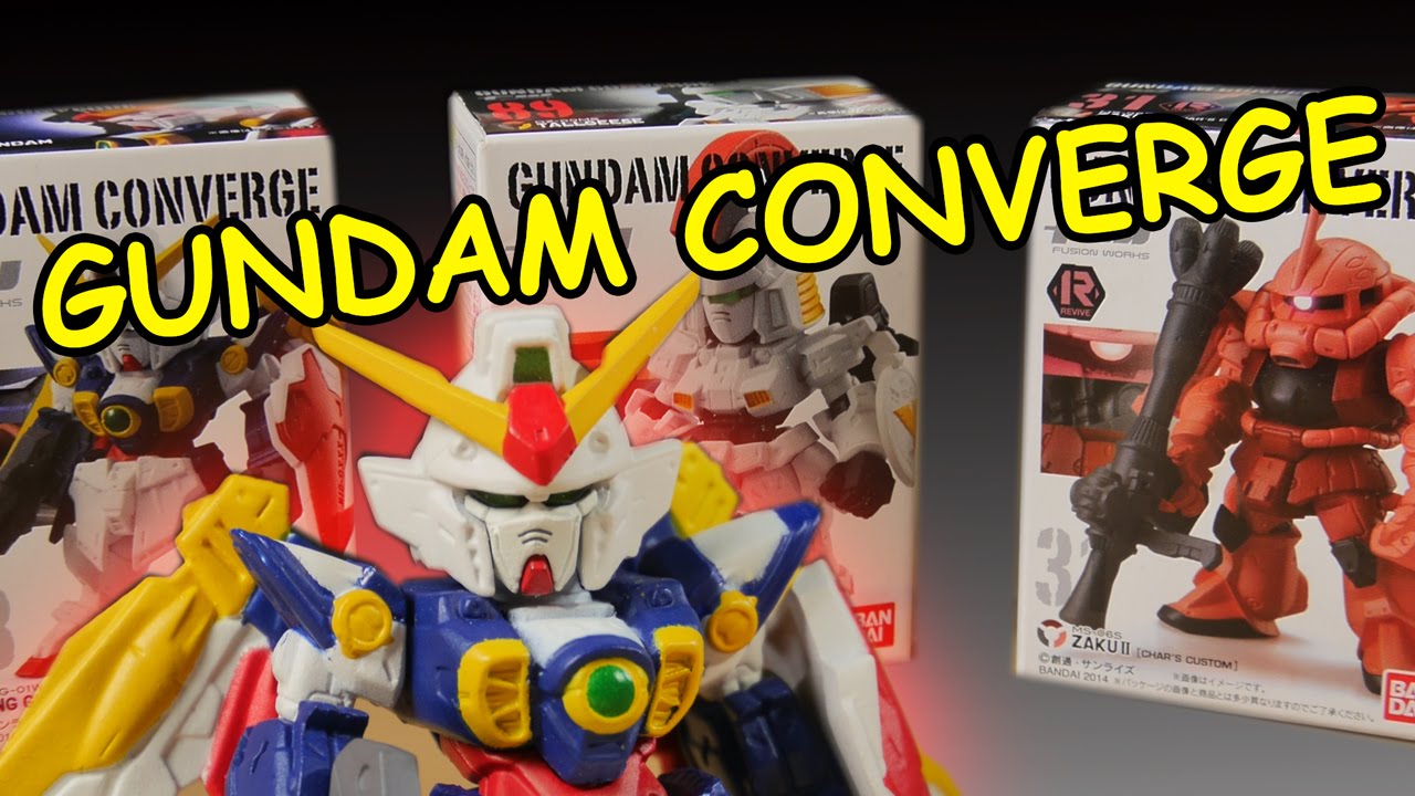 ガンダムコンバージを開封！FW GUNDAM CONVERGE - YouTube