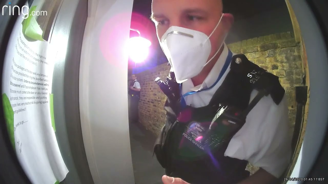 Metropolitan Police Disable Man in 2020