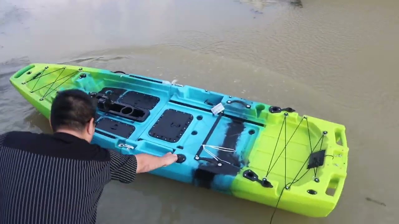 9.5ft New Single Modular Pedal Kayak, Easy to assemble it and go to Kayaking VK-38 II