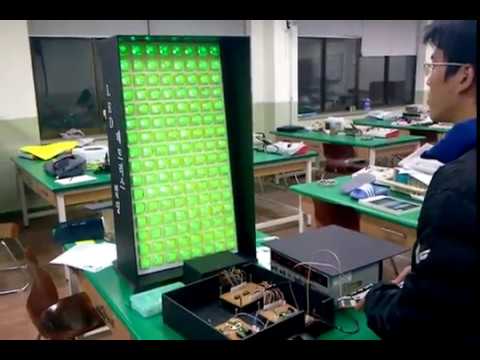 LED 빌딩 테트리스 프로젝트 동영상