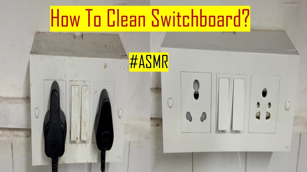 Satisfying Switchboard Cleaning #asmr #switchboardcleaning - YouTube