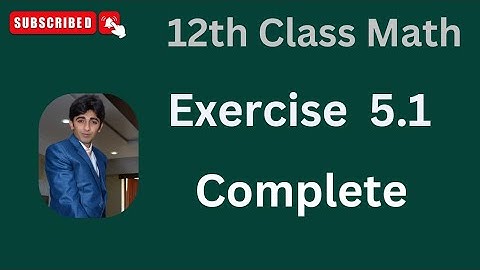 12Th Class Math Chapter 5 || Exercise 5.1 Linear Inequalities Linear Programming || FSC Part 2 Math