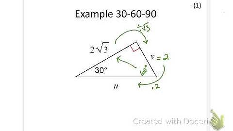 7.1 Right Triangle Trigonometry