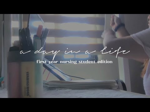 a day in a life of a first year nursing student 🩺 || shaine's archive ...