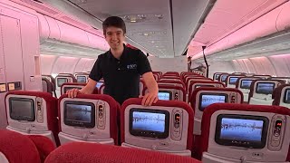 Are Virgin’s OLDEST aircraft still any good? Heathrow to Orlando Economy Review. #vs91 #orlando #lhr