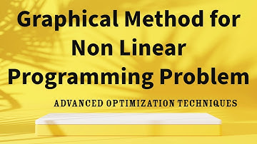 Problem Based on Graphical Method for NLPP