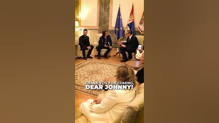 TV Pančevo - Predsednik Vučić Džoniju Depu: Hvala za promociju Srbije!