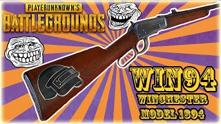 PUBG Battlegrounds 4v4 Winchester Model 1894 Only | Marvel VS Algi 😂 | PNS Mabar Kocak 😂 | #3