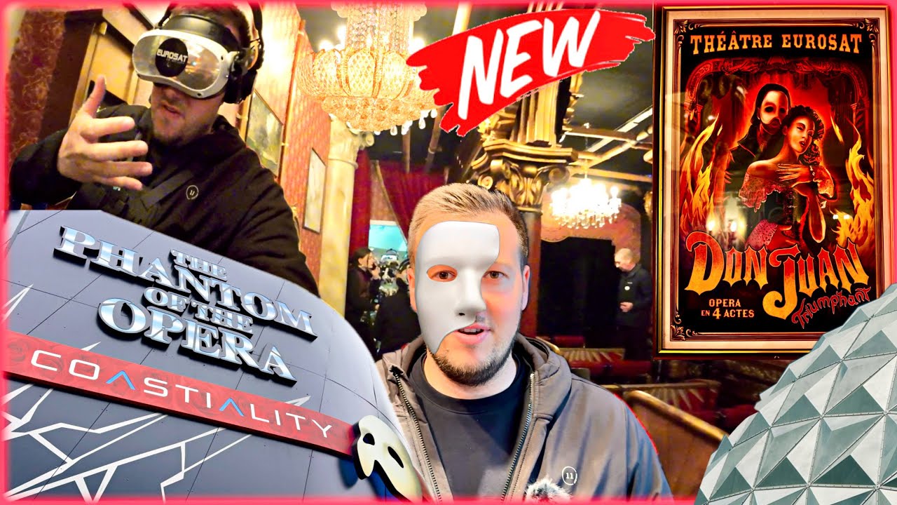 PHANTOM DER OPER im Europa-Park 2024 - Eurosat Coastiality NEUHEIT im Test!