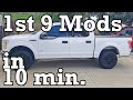 F150 Mods, 1st 9 in 10 Min