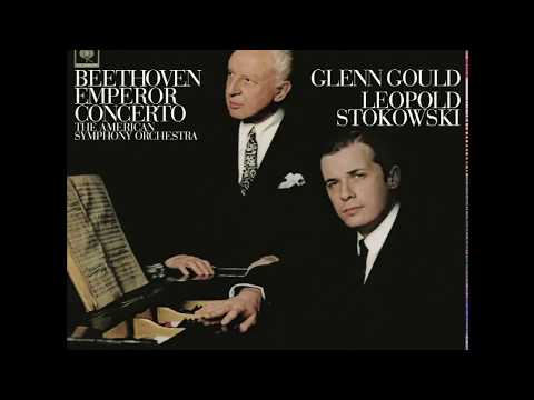 Beethoven Piano No. 5 Emperor Concerto Glenn Gould American Symphony Orchestra Stokowski (1966/2015)