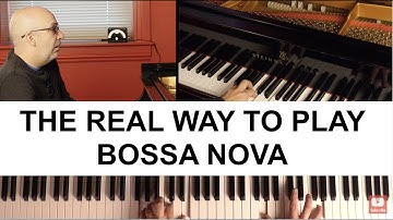 The Real Way to Play Bossa Nova - Peter Martin | 2 Minute Jazz