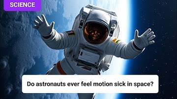 Do astronauts ever feel motion sick in space? #mysteryscience #doug