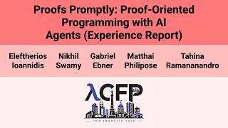 [ICFP'26] Proofs Promptly: Proof-Oriented Programming with AI Agents (Experience Report)