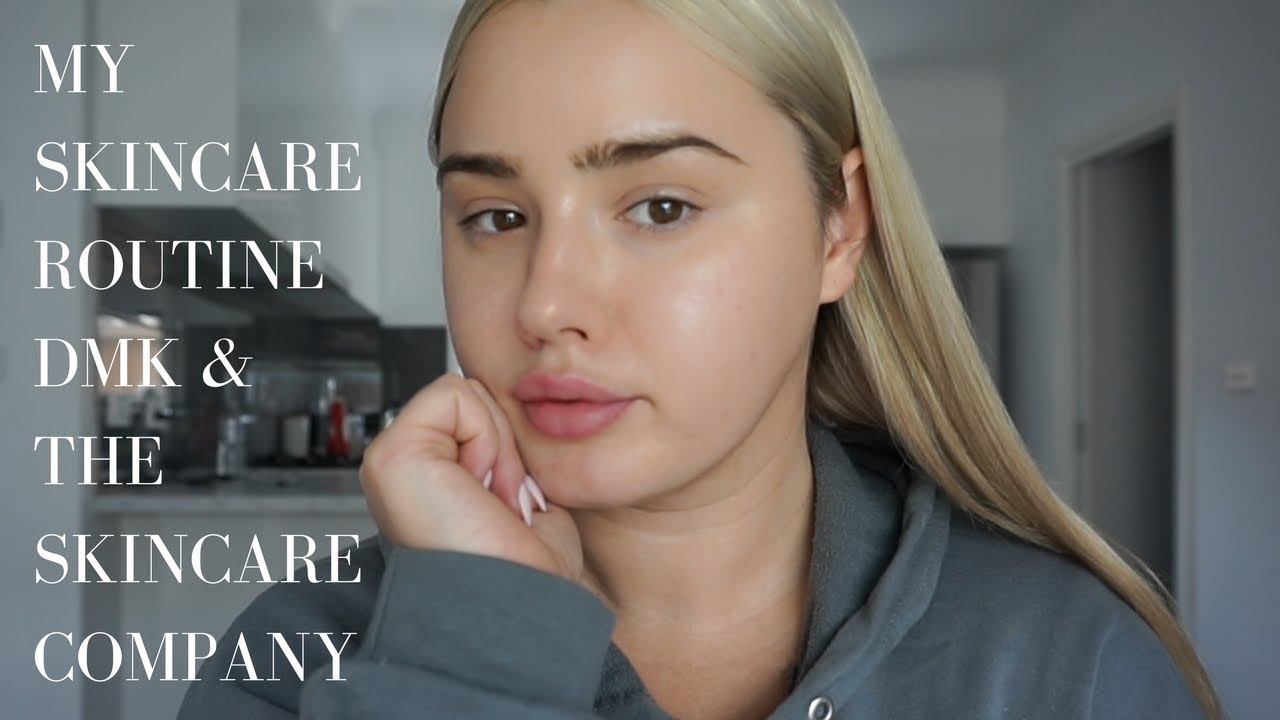 MY SKINCARE ROUTINE l DMK & THE SKINCARE COMPANY YouTube