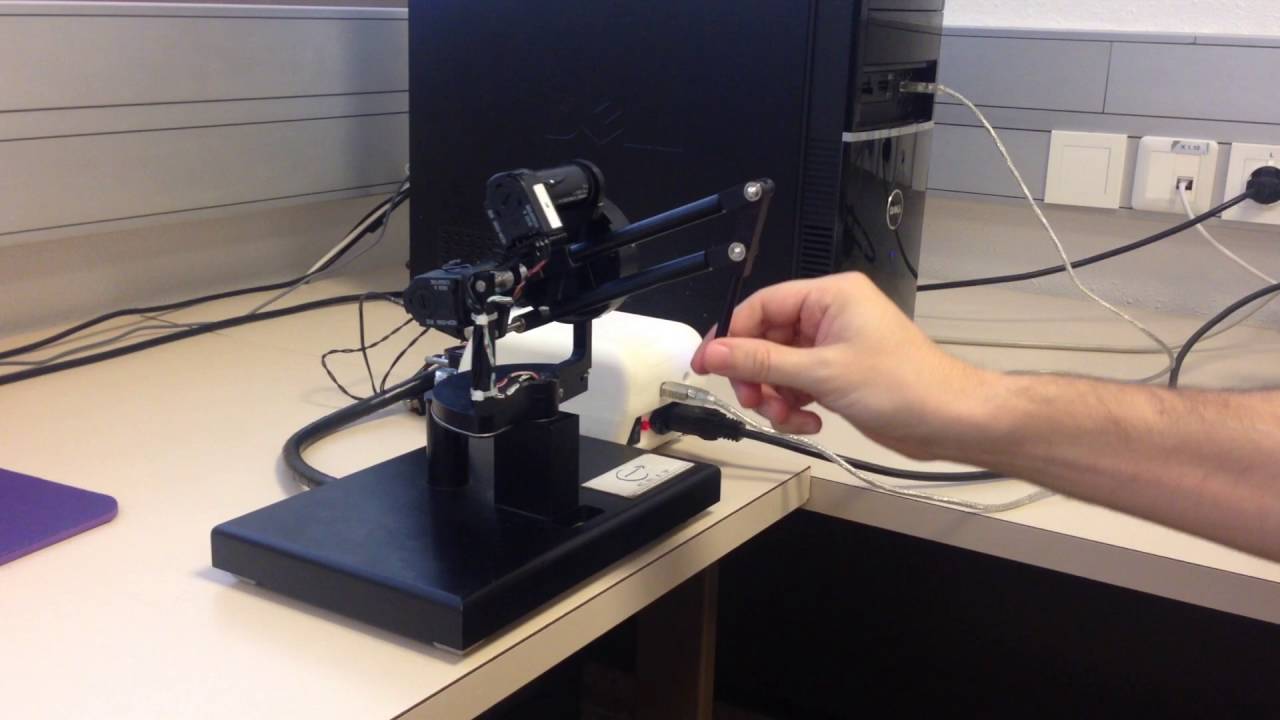 PHANToM 1.0 Gravity Compensation (without end-effector)