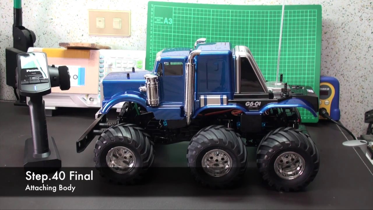 TAMIYA - KONGHEAD 6X6 - G6-01 - Build Step.32~40 Final 組裝紀錄