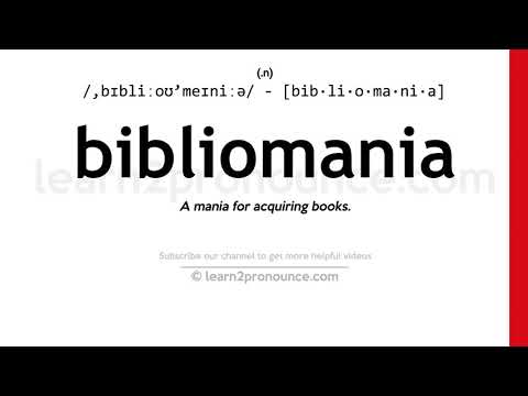 Video: Kaj pomeni definicija bibliofila?