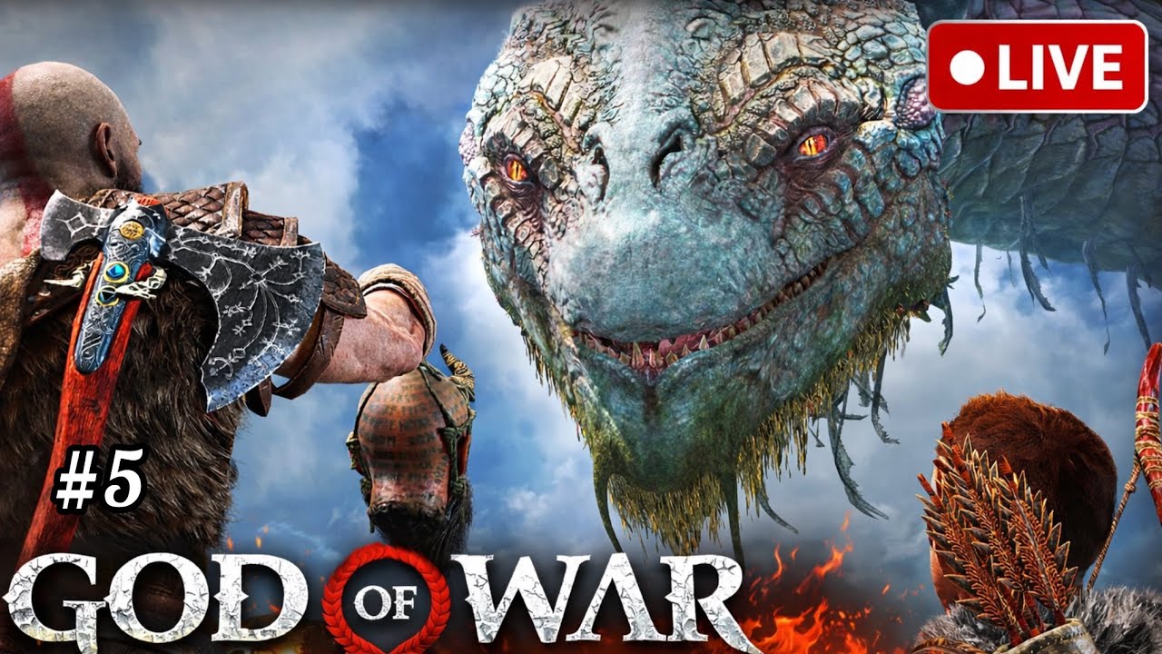 God of War (2018) Part 6 LIVE | Intense Battles Ahead 🪓🔥