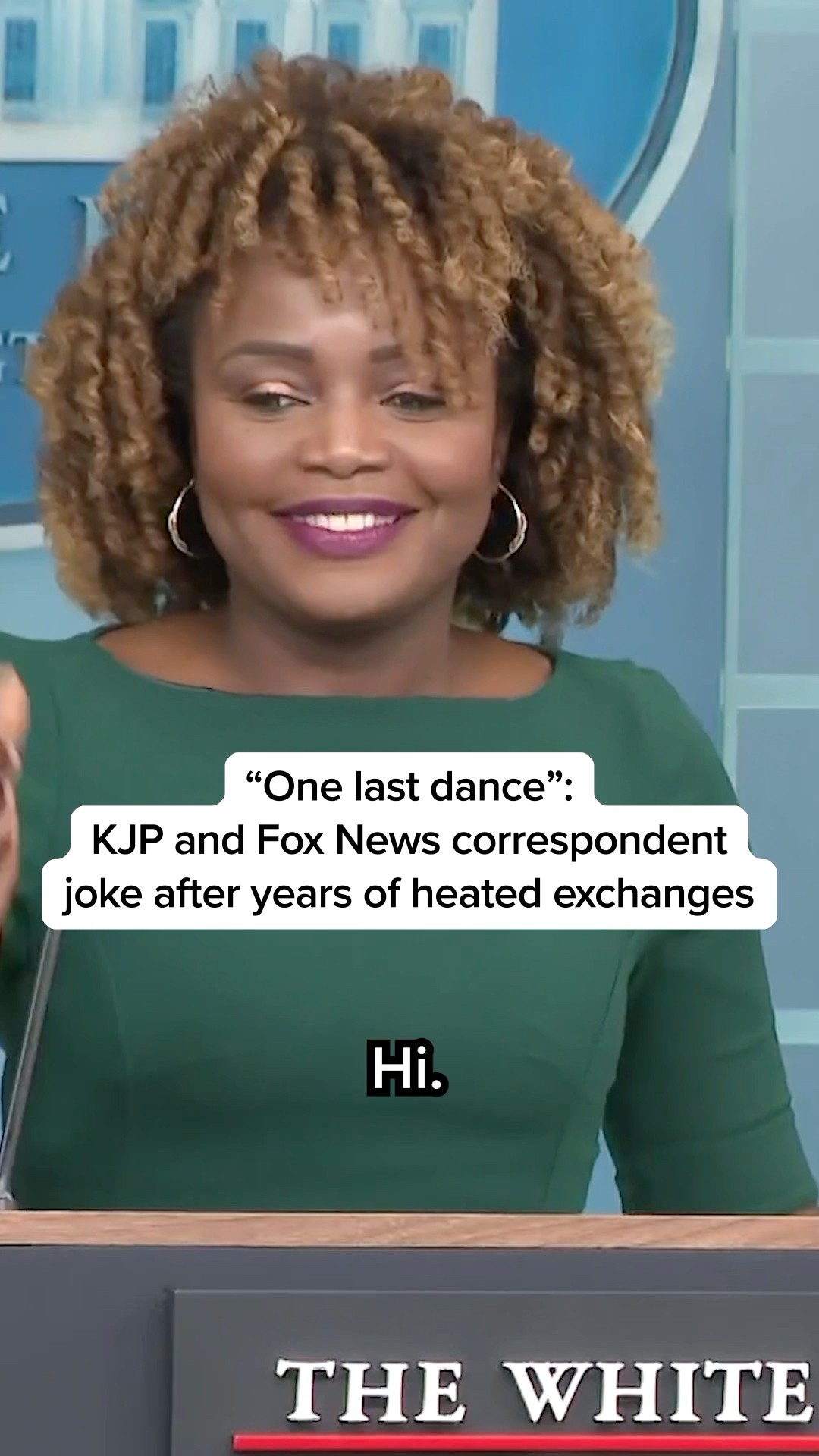 'One last dance': KJP and Fox News correspondent joke after years of heated exchanges
