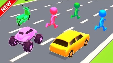 Shape Shifting 🏃🚗🚲🛵🚁 🛶🛥️ 🚂  All Levels New Update GamePlay Walkthrough Android,Ios (Level 170-171)