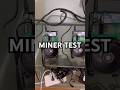 Testing Multiple Small Bitcoin Miners Together