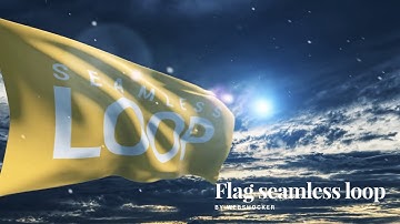 3ds Max Tutorial - Flag Seamless loop animation