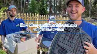 JunkAhaulics - How often can I schedule garbage collection service
