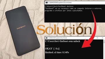 Como Arreglar "Fastboot no se reconoce como comando interno externo"