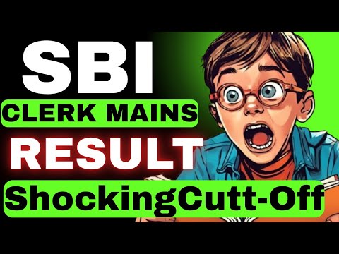 📢 SBI CLERK MAINS RESULT 🔥 🔥SHOCKING Cutt Off 🔥 What #39 s Next 💯 YouTube
