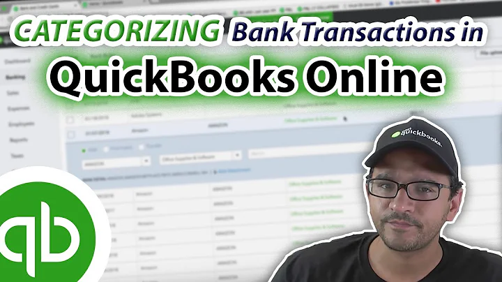 QuickBooks Online Tutorial: Categorizing dowloaded transactions (2019)