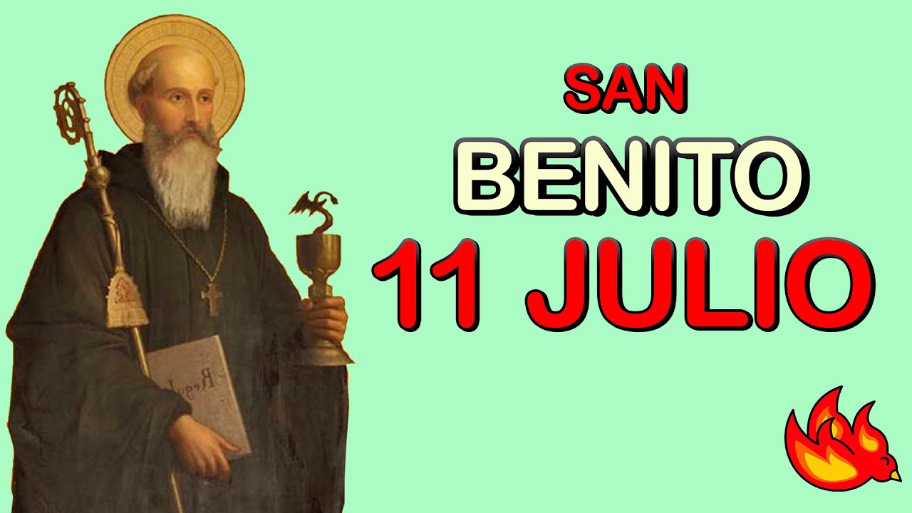 Quien Fue San Benito Santo del Día 11 de Julio del 2020 YouTube