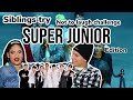 Siblings do a TRY NOT OT LAUGH CHALLENGE SUPER JUNIOR edition😂|REACTION VIDEO!!! FEATURE FRIDAY✌