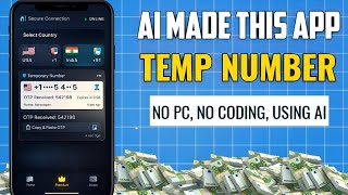 How to make Temp Number App | Virtual Number App Using AI | Make No Coding App from Mobile 2026 screenshot 4