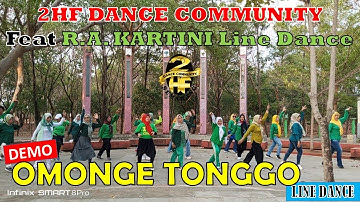 #DEMO #OMONGE #TONGGO #LINE #DANCE | #rakartini #jepara | #viral | Liswati,Dwi &There -Sept 2024