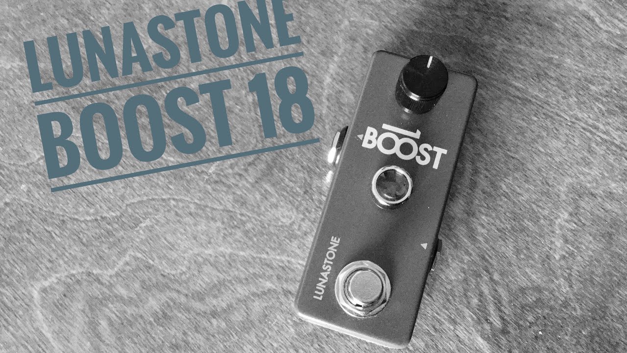 Lunastone Boost 18 - Demo by Martin Klaja - YouTube