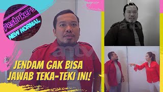 Tak Bisa Jawab Teka Teki, Jendam Diketawain Vega Darwanti | BTS Pesbukers | 24/04/2021
