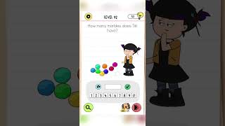 Brain Test 4 Level 92 Best Solution | Brain Test Solution Walkthrough