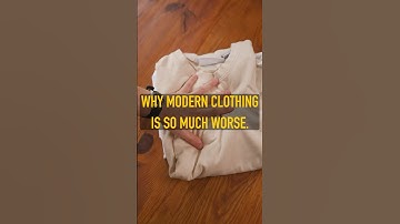 why clothing is bad now