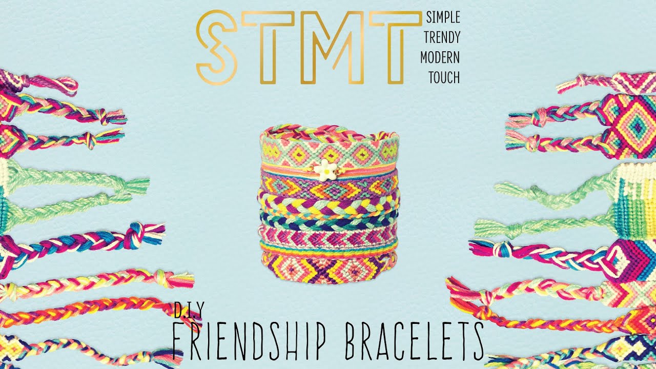 Amazon.com: Make It Real - Macrame Friendship Bracelet Making Kit for Girls  - Kids String Bracelet Making Kit - Friendship Bracelet Craft Kit w/Thread,  Beads & More - DIY Bracelet Kit for