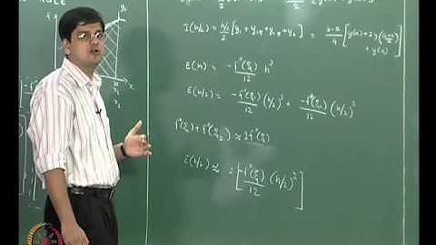 Mod-06 Lec-24 Differentiation and Integration Part 5