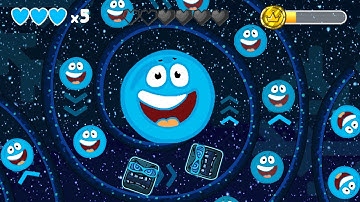 RED BALL 4 : WINTER BALL WINTER SPACE PLAYTHROUGH ALL LEVELS (41 - 60) VOLUME 4 PERFECT GAMEPLAY